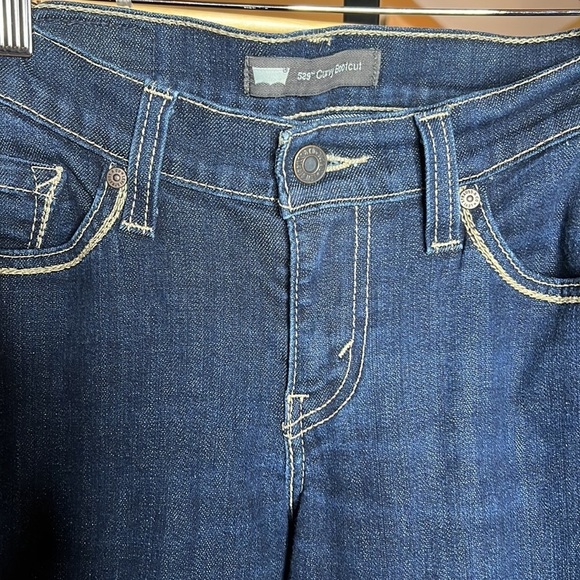 Levi’s 529 Curvy Bootcut Dark Blue Jeans Size 29 - Picture 2 of 7